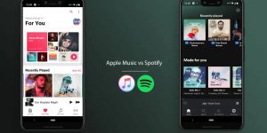 بررسی اسپاتیفای و اپل موزیک