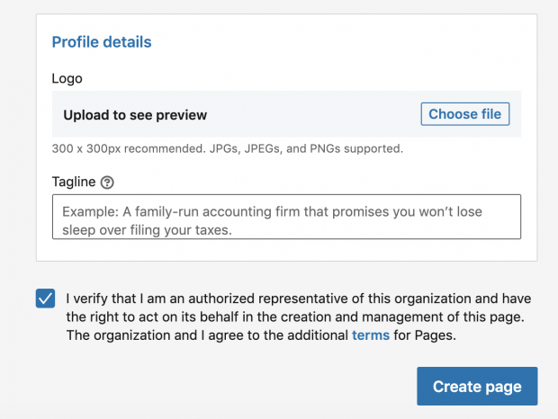 ساخت اکانت شرکتی linkedin