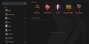 اسکرین از سرویس ExitLag