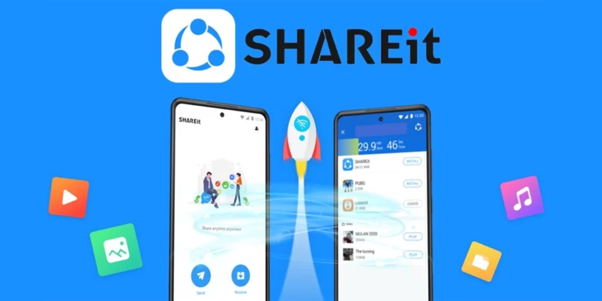 انتقال از آیفون به اندروید با shareit
