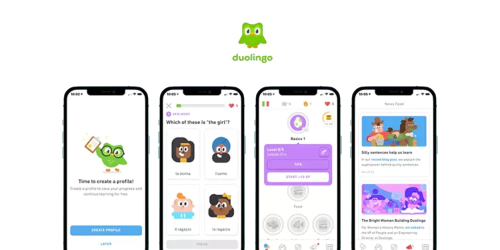 اپلیکیشن Duolingo