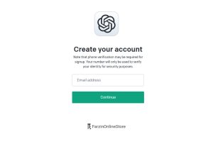 ساخت اکانت چت جی بی تی