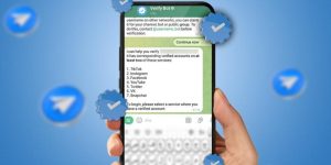 آموزش گرفتن تیک آبی در تلگرام