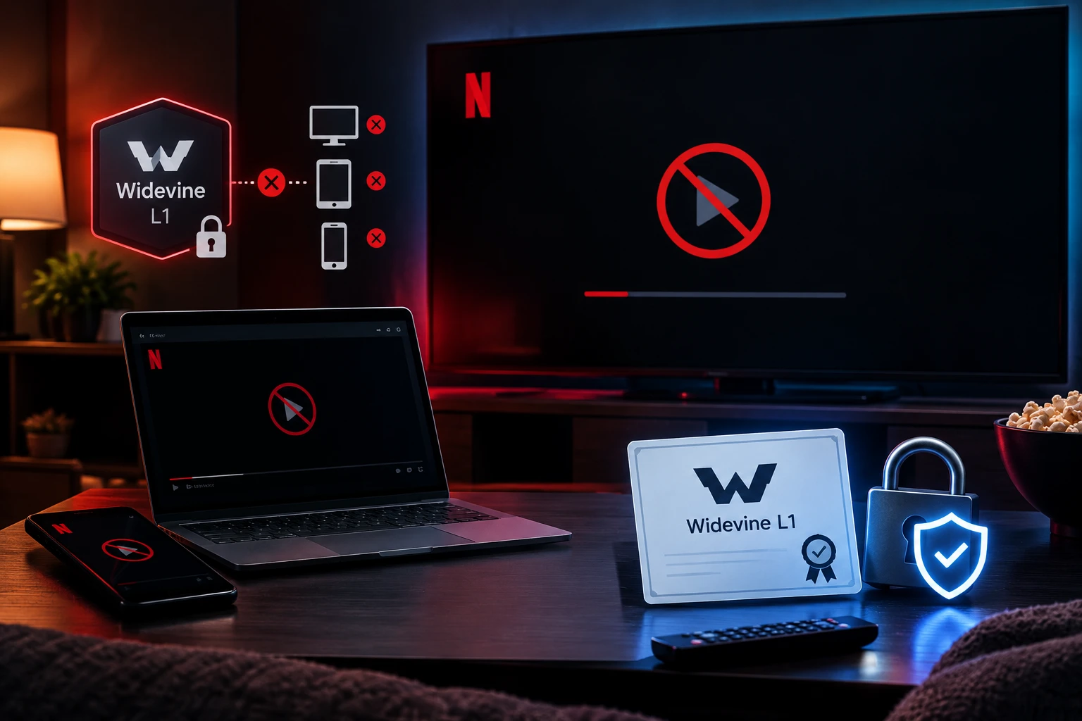 ارور This Device Is Not Supported و گواهی Widevine L1
